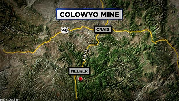 Colowyo Mine map 