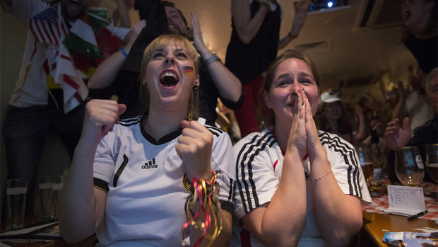 Germany Fans Watch 2014 FIFA World Cup Final 