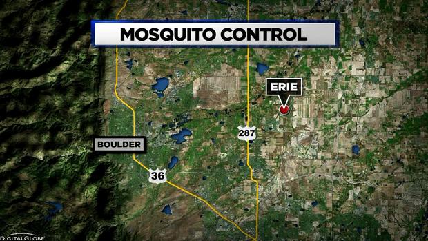 ERIE MOSQUITO CONTROL MAP 
