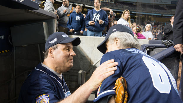 Chris Christie Schmoozes With Steve Somers At True blue Game 