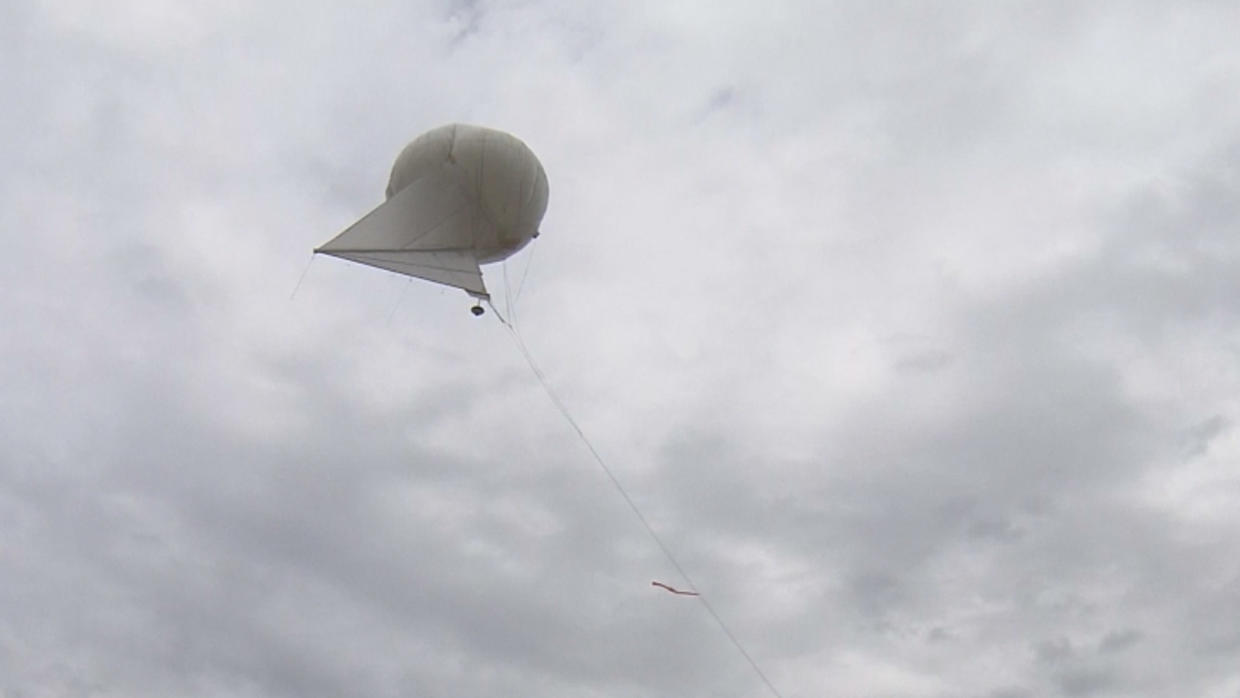 Traffic Blimp Launches After Glitch Postponed Initial Flight - CBS Colorado