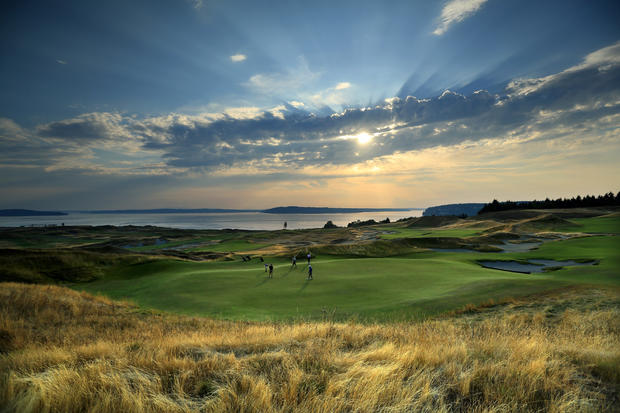 General Views of Chambers Bay Golf Course 