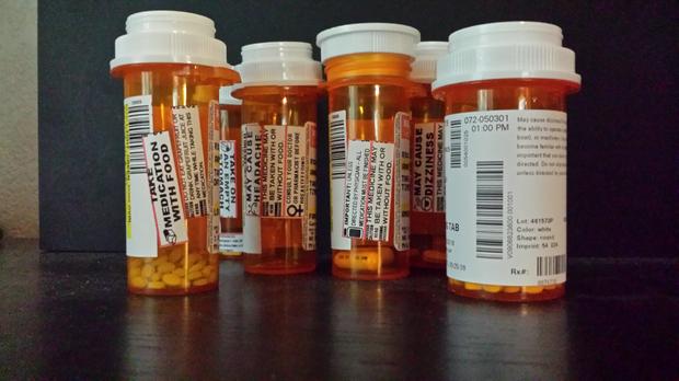 meds, medicine, Prescription bottles 