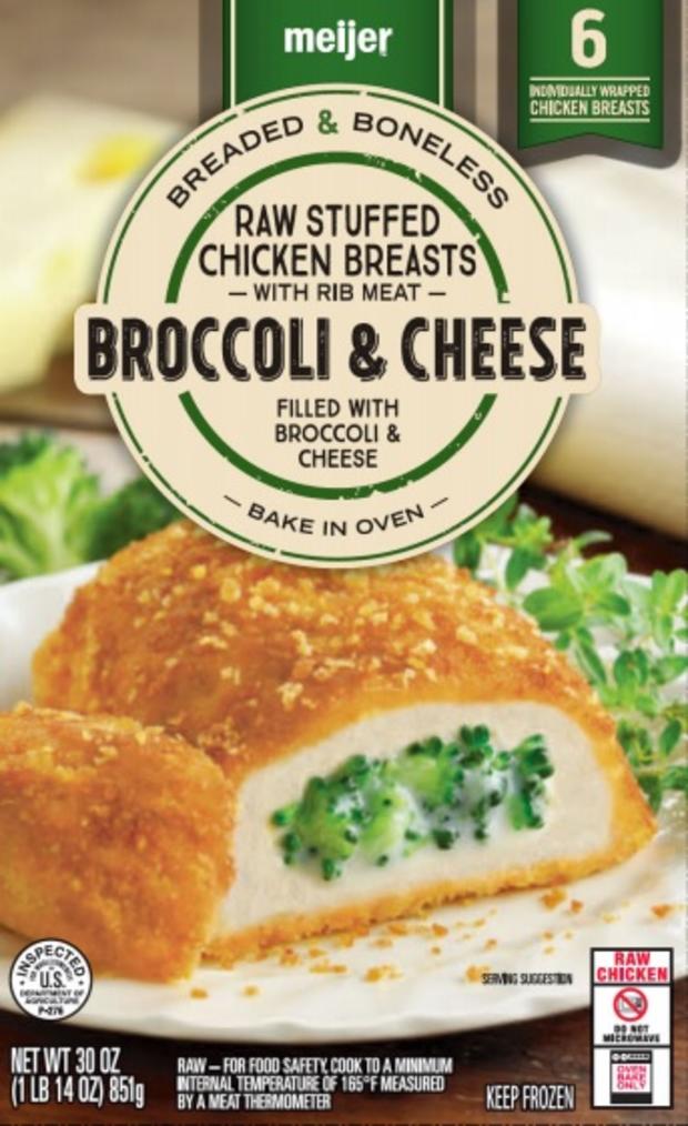 chicken broccoli recall 