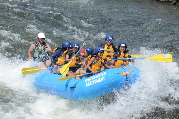 whitewater excitement rafting 