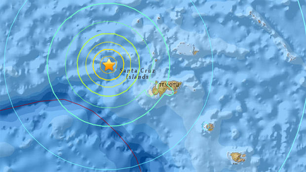 Soloman Islands Earthquake 