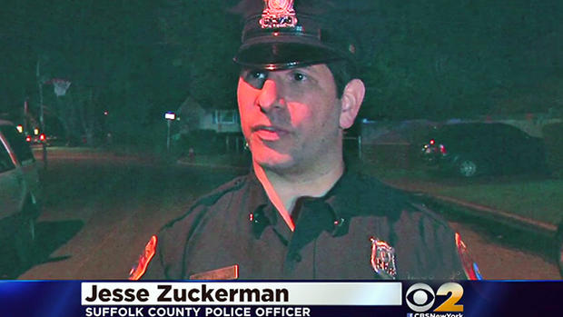 Suffolk County police officer Jesse Zuckerman 