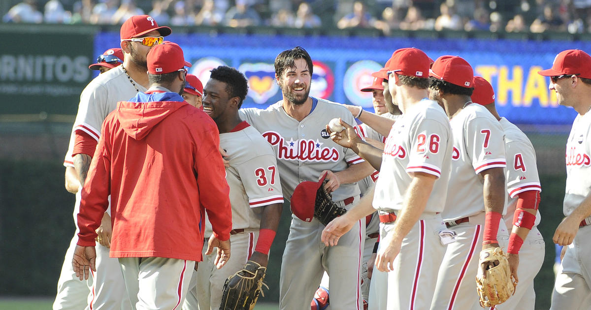 Phillies' Cole Hamels pitches 1st no-hitter vs Cubs in 50 years