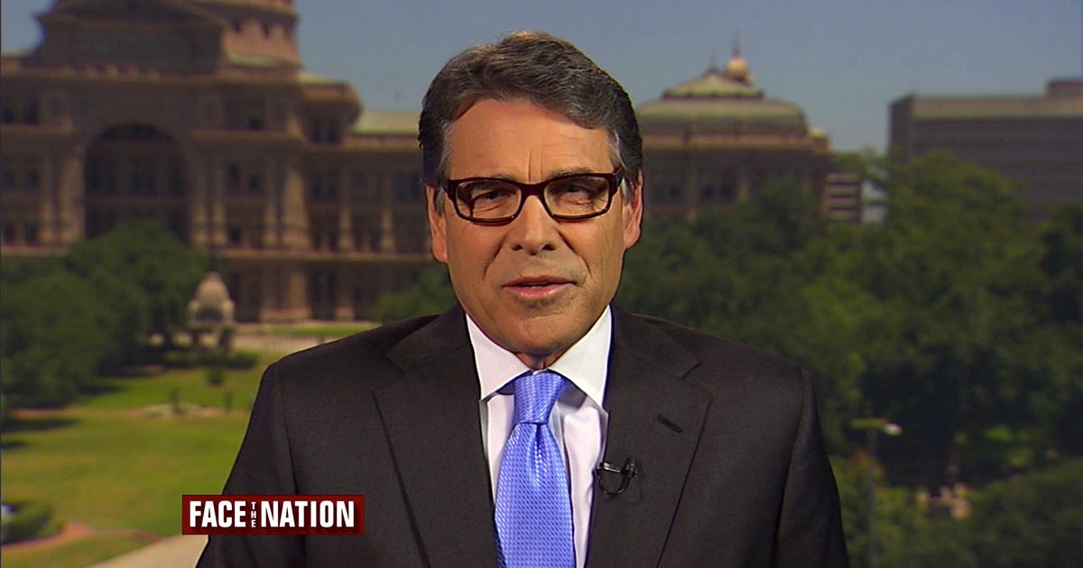 Rick Perry dismisses Trump as a long-term threat - CBS News