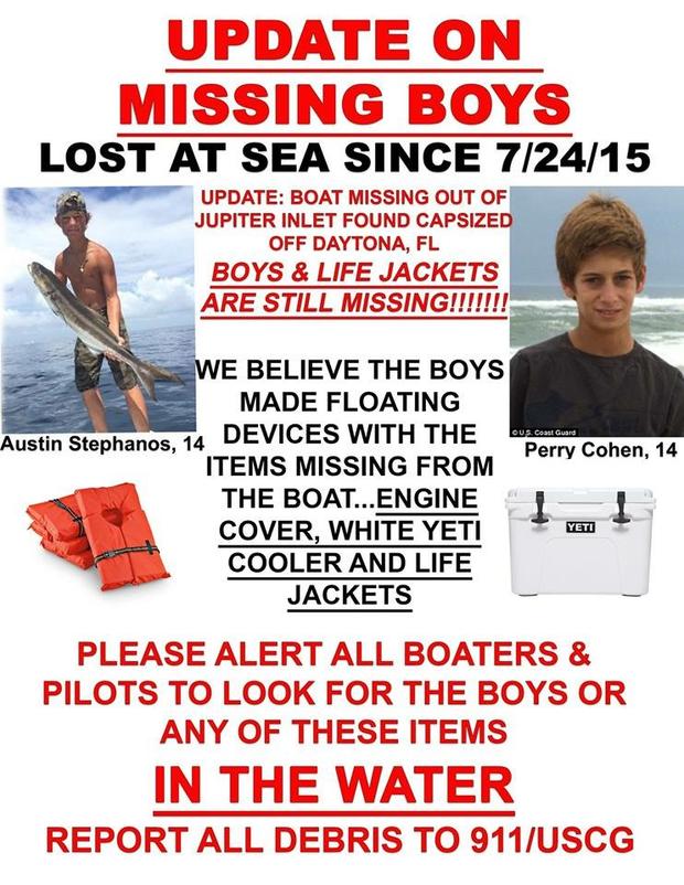 Missing Teens Perry Cohen Austin Stephanos 