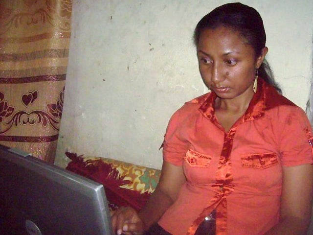 Ethiopian journalist Reeyot Alemu, who was freed from prison by the government days before President Obama's visit to the country 