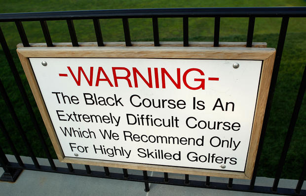 Bethpage Black Coourse Sign 