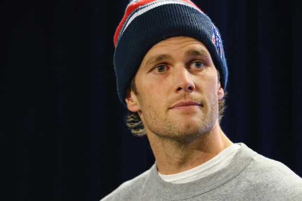 New England Patriots Quarterback Tom Brady - Press Conference 
