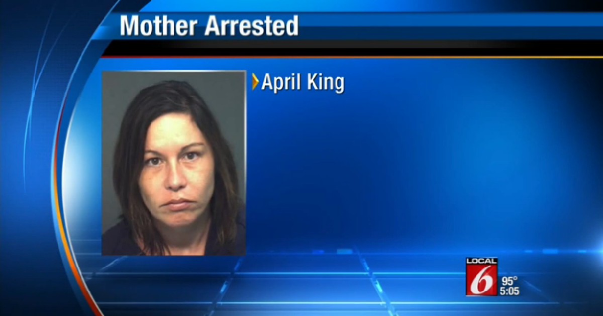 Florida mom April King accused of leaving 2 kids in car while she drank ...