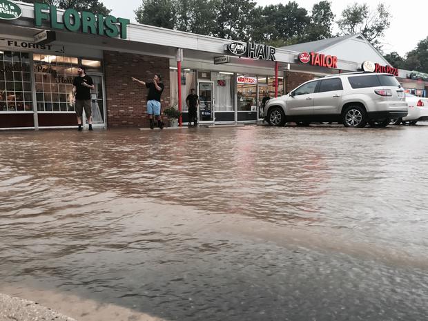 Flooding In Bel Air, Maryland 