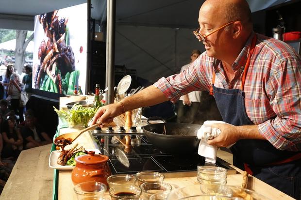 Andrew Zimmern at Culitvate Festival 2015 