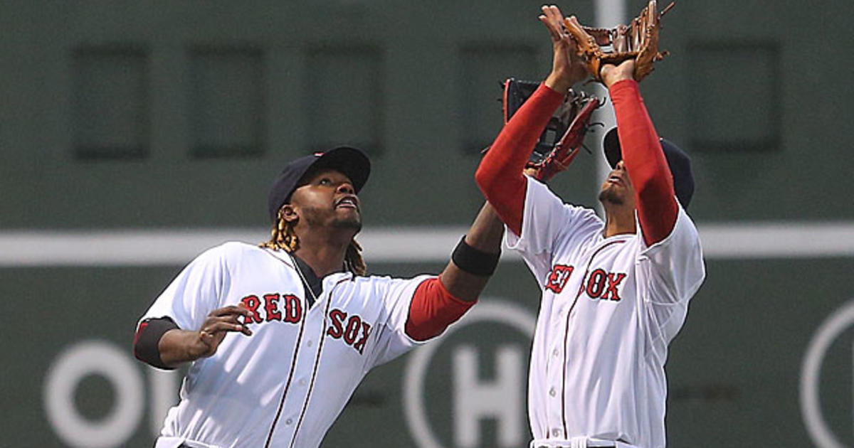 David Ortiz and Mookie Betts by Maddie Meyer