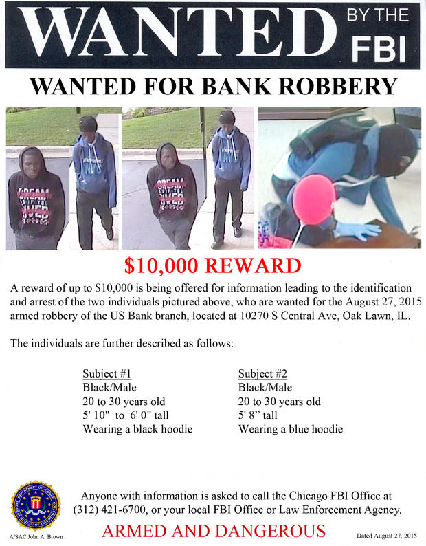 Bank Robbery Flyer 