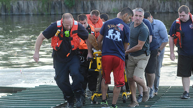 Rescuers pull Jason Montoni from Passaic River 