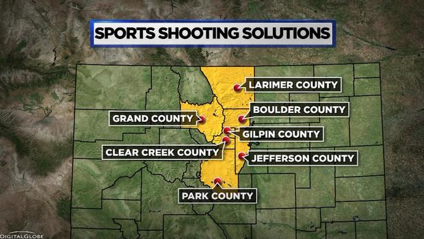 SPORTS SHOOTING RULES map recreational shooting 