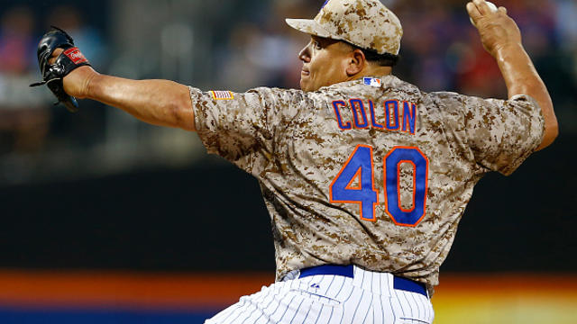 Bartolo Colon throws 8 shutout innings as Mets beat Phillies