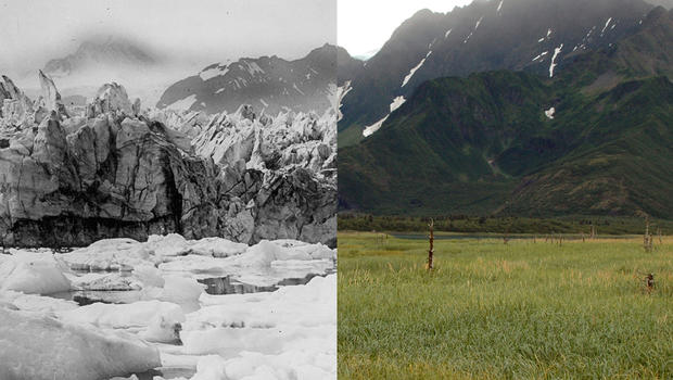 Vanishing glaciers of Alaska 