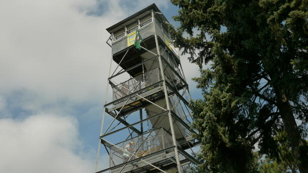 Climb the DNR's fire tower for a great view of the fair! 