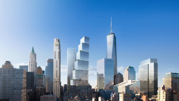 Two World Trade Center design 