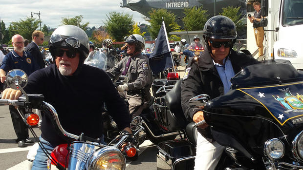 Billy Joel and Andrew Cuomo Lead 9/11 Motorcycle Ride 