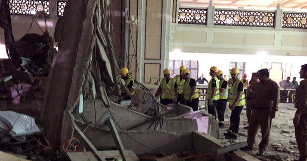 Saudi Arabia crane collapse kills dozens at Grand Mosque in holy city