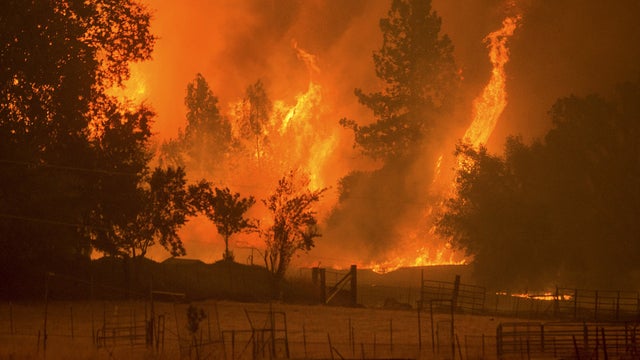 Butte fire wildfire california 