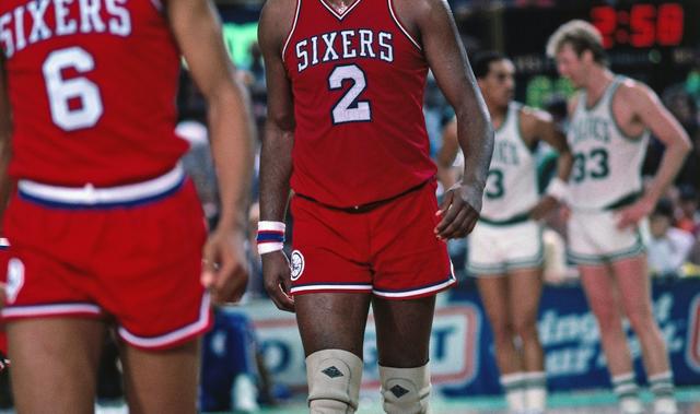 Circa 1984-5 Moses Malone Game Worn & Signed Philadelphia 76ers, Lot  #80725