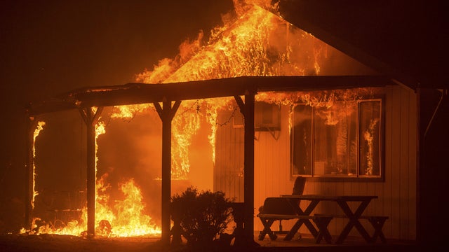 Devastating wildfires rage in California