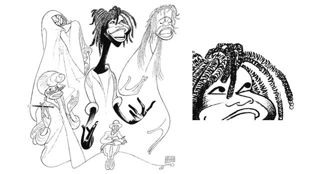 The caricatures of Al Hirschfeld 
