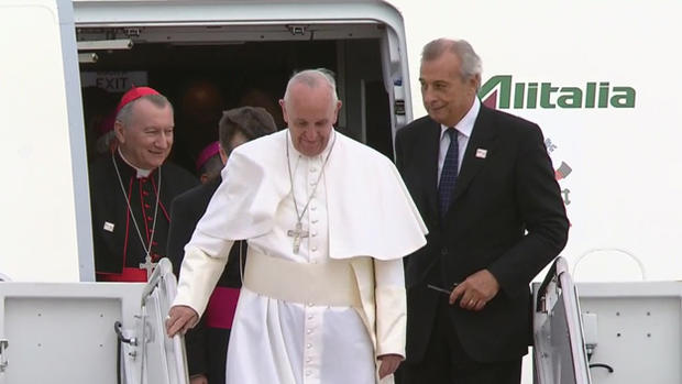 Pope Francis Arrives In US 