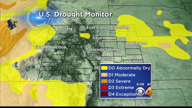 Drought map 