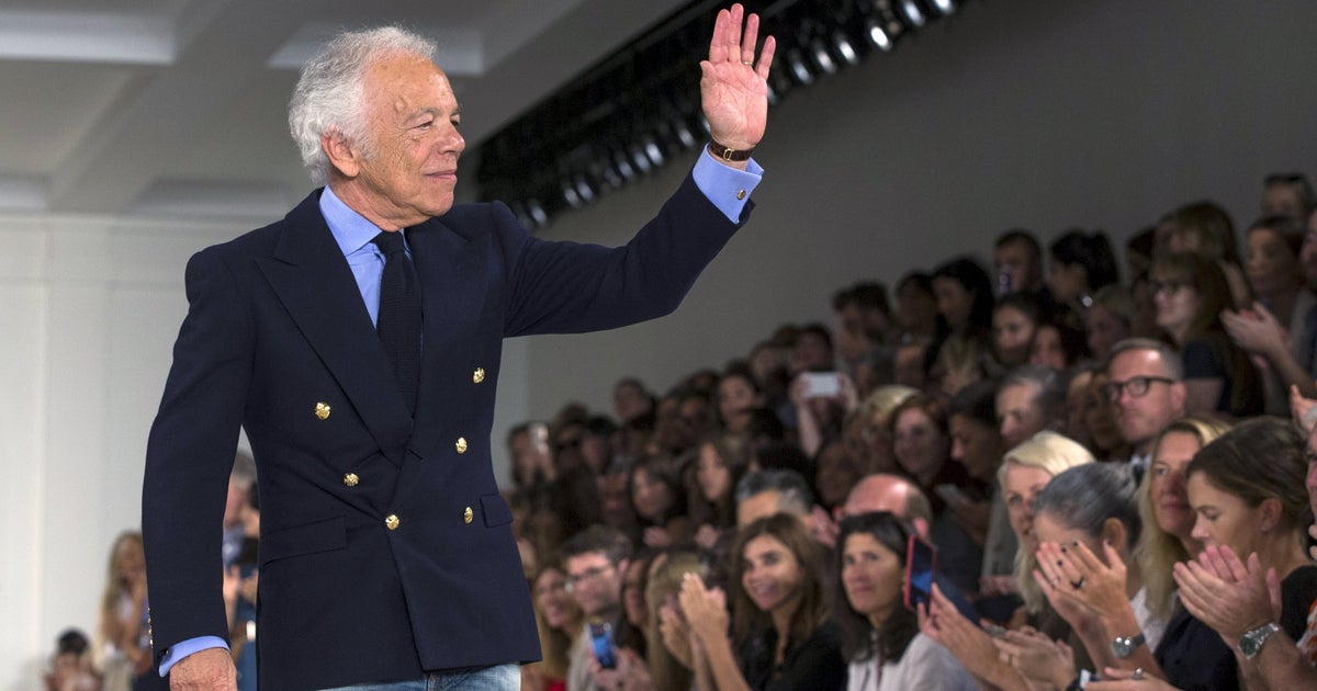 Ralph Lauren steps down as CEO of his company - CBS News