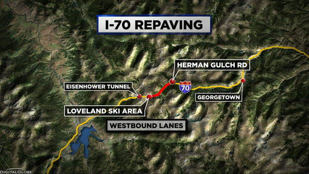 I-70 Repaving MAP 
