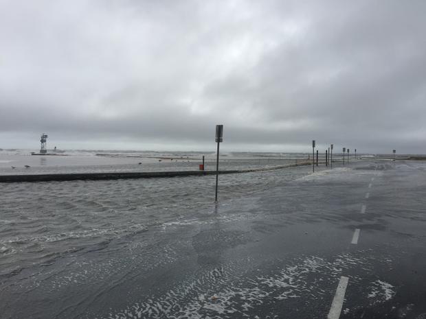 Nor'easter-Like Conditions Slam Ocean City, Maryland 