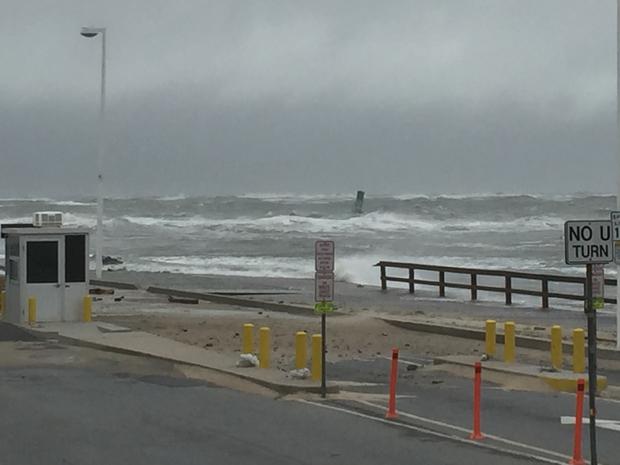 Nor'easter-Like Conditions Slam Ocean City, Maryland 