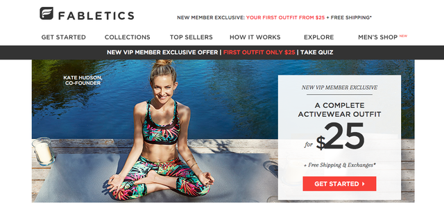 Kate Hudson forced to change Fabletics after customers sign up to monthly  fees
