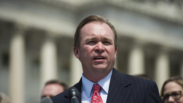 Rep. Mick Mulvaney, R-S.C., speaks during the bipartisan news conference outside of the Capitol on May 20, 2014. 