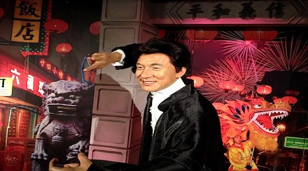 Jackie Chan at Madame Tussauds San Francisco 
