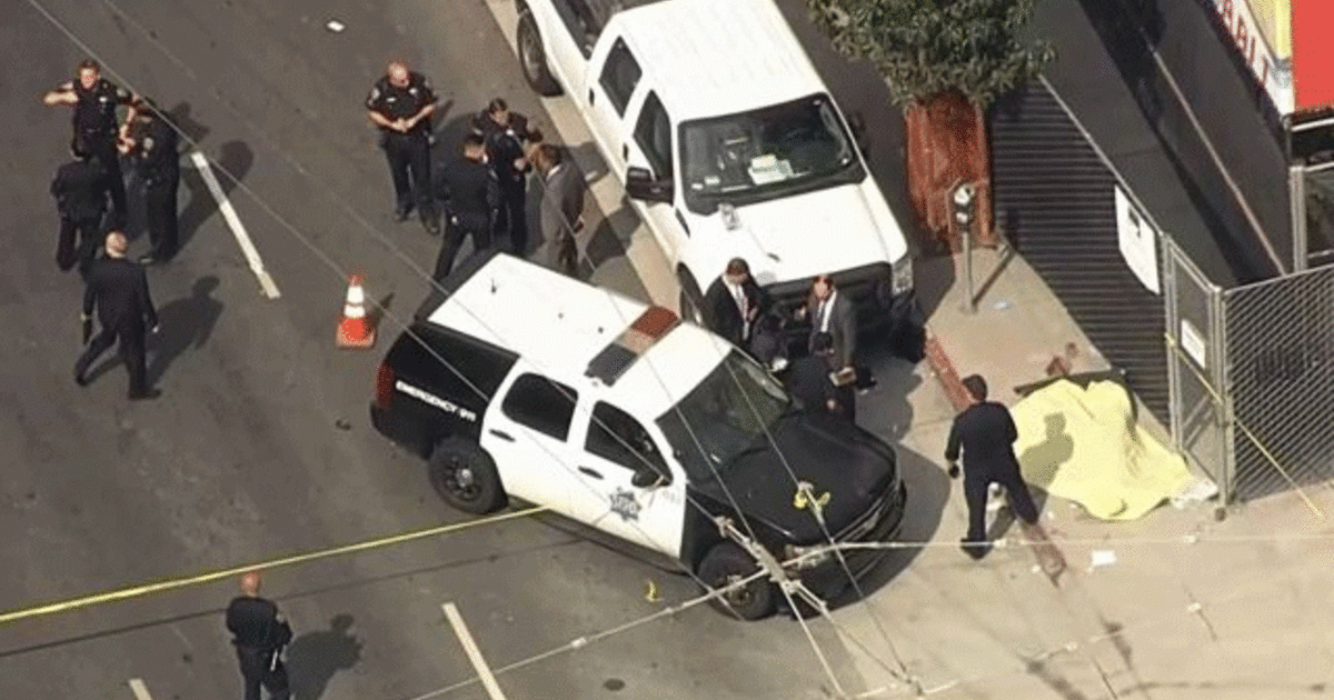 1 dead in lunchtime San Francisco police shooting - CBS News