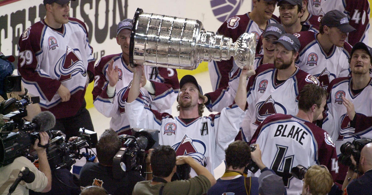 Iconic moment: 21 years ago today Sakic handed Stanley Cup to