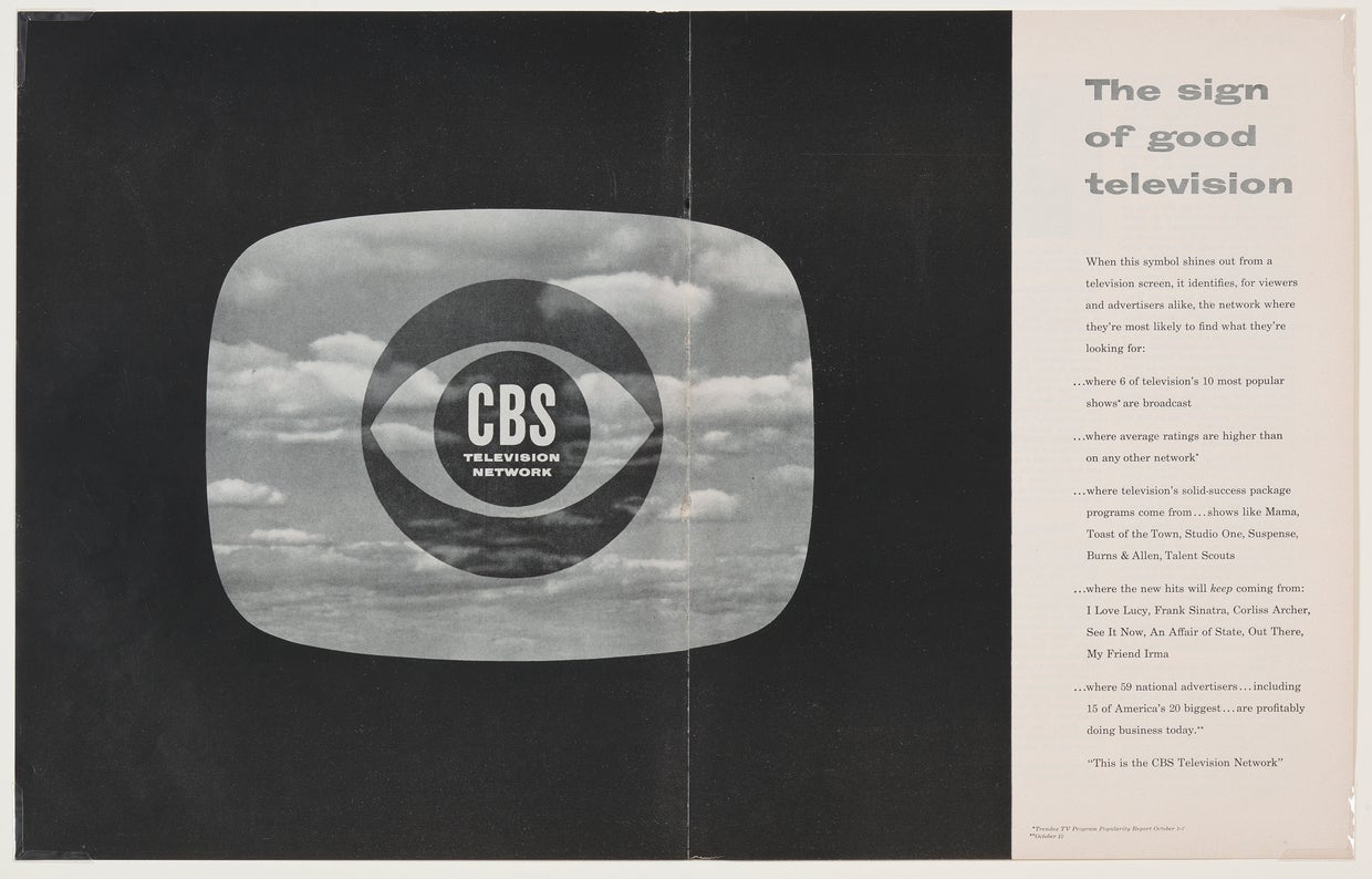 A look back at the CBS Eye and its influences