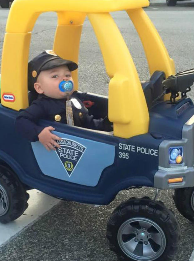 Mass State Police Toy Cruiser Toddler 2 