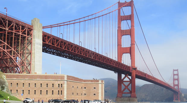 Fort Point San Francisco Golden Gate Bridge 