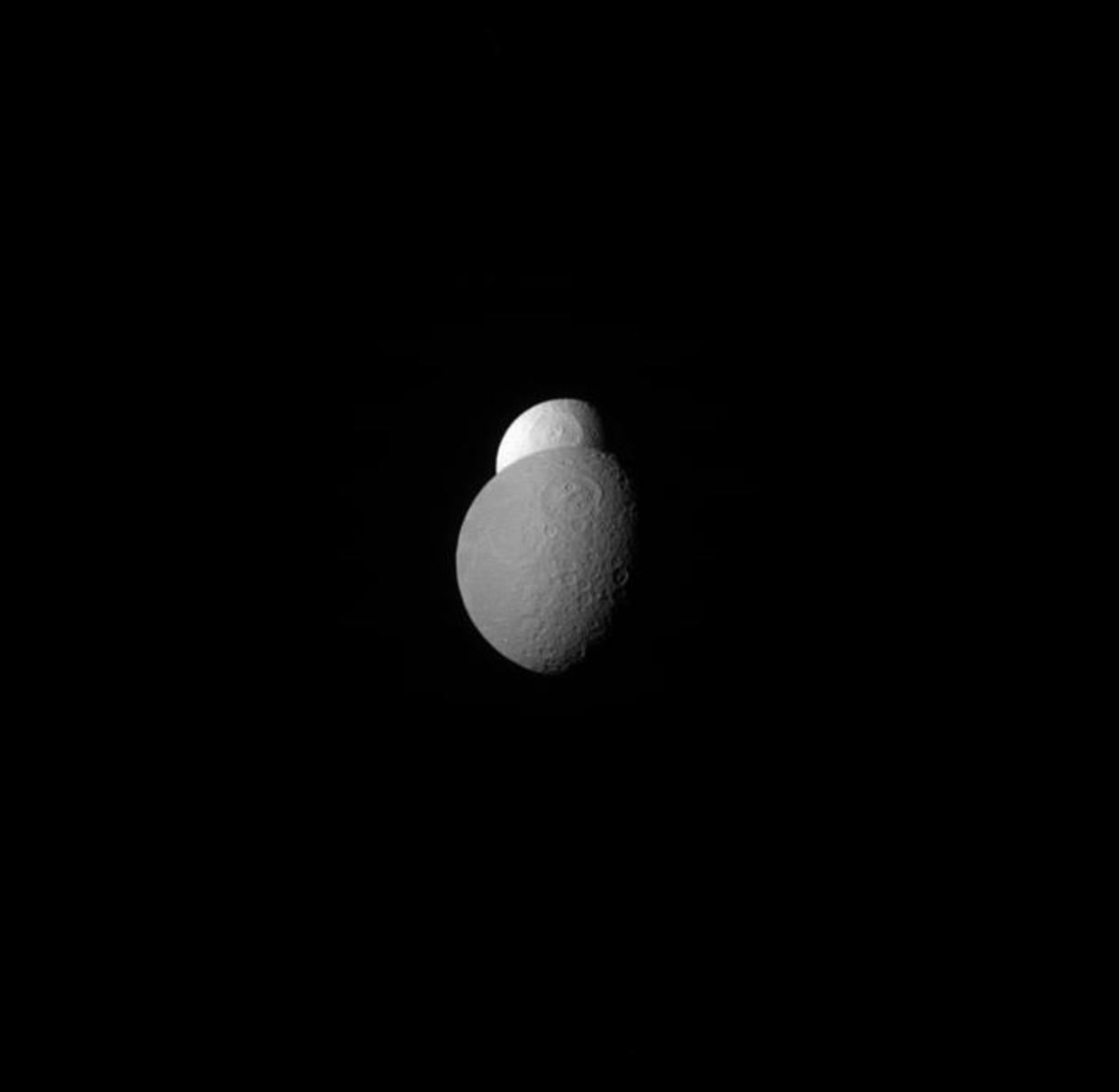 Cassini Captures Saturn And Its Moons