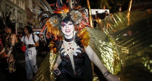 Annual Halloween Parade Held In New York's Greenwich Village 